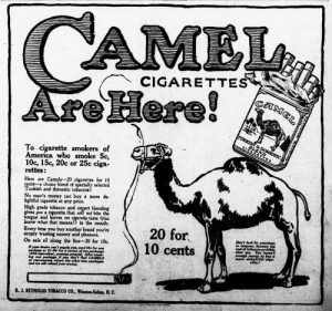 Old Cigarette Ads | Camels Are Coming | Ad 4 of 4
