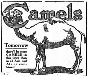 Old Cigarette Ads | Camels Are Coming | Ad 3 of 4